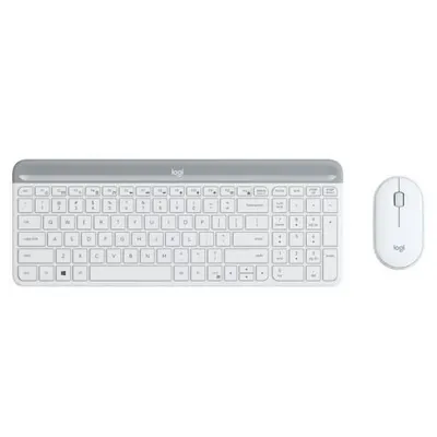 Logitech MK470 920-009436 Beyaz Kablosuz Klavye Mouse Seti