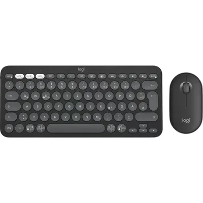 Logitech Pebble 2 Combo 920-012245 Siyah Bluetooth Kablosuz Klavye Mouse Set