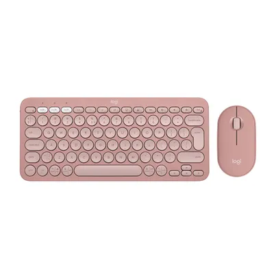 Logitech Pebble 2 Combo TKL Kablosuz Klavye Mouse Set