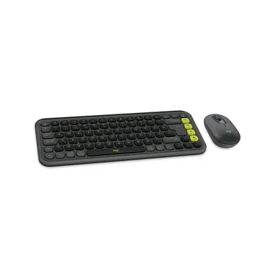 Logitech Pop Icon Combo 920-013075 Gri Kablosuz Klavye Mouse Seti