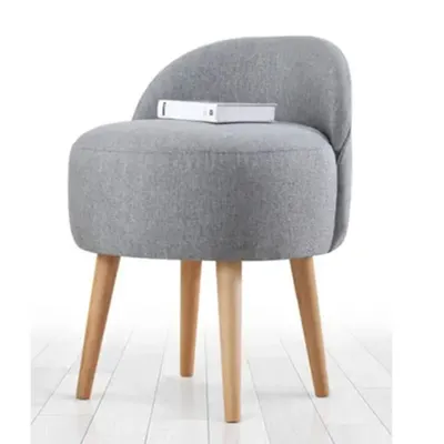 Lorence Home TY3087 Gri Corvile Puf
