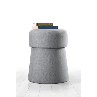 Lorence Home TY5478 Açık Gri Beans Puf