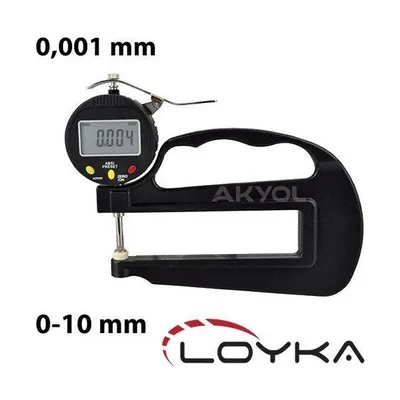 Loyka 5331-10 0.001-120 mm Geniş Ağizli Kalınlık Komparatörü
