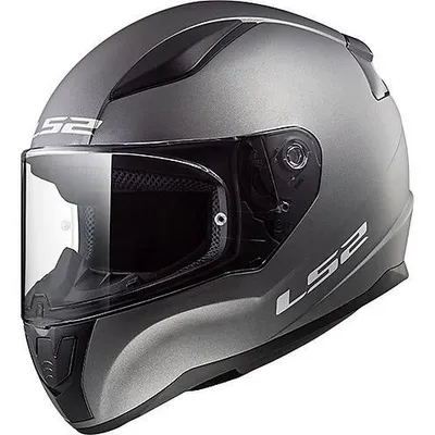LS2 FF353 Füme Mat Titanium Kask