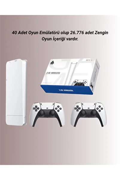 markentegra M15 Retro Konsol – 20.000 Oyunlu, Çift Gamepadli, 4K HDMI