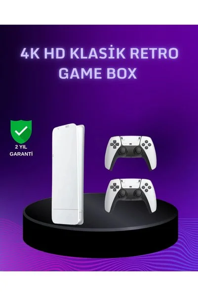 EGE YAPI M15 Video Oyun Konsolu 20 Emülatör Destekli 64GB Bellekli