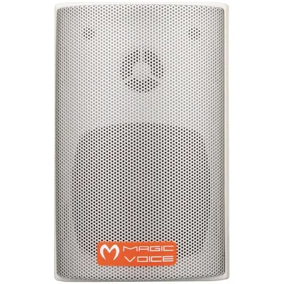 Magicvoice MV-16 7.5 cm Beyaz 30 Watt Sütun 2'li Hoparlör