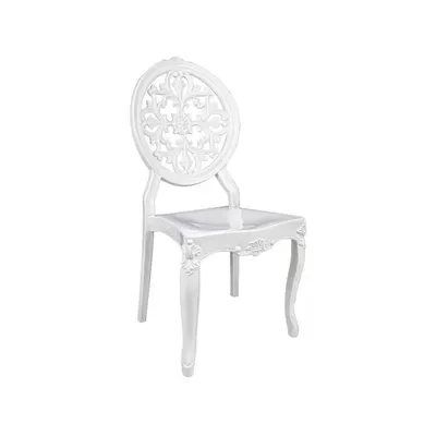 Mandella Diva Sandalye C Modeli (4 Adet) Beyaz
