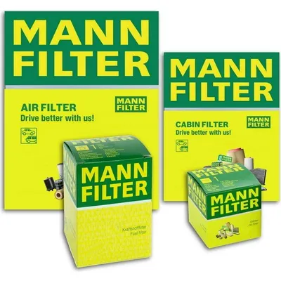 Mann Filter Ford Ranger 3.2 TDCI 200PS Wildtrak 4'lü Karbonlu Filtre Bakım Seti
