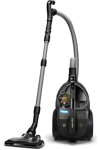 Philips Marathon Premium Metalik Gri TriActive Ultra Başlık Toz Torbasız Elektrikli Süpürge