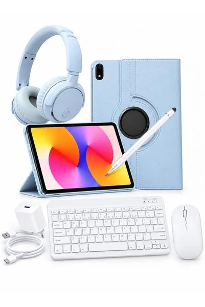 Samsung MATEPAD SE 11''İNCH 8 GB RAM 128 GB HAFIZA TABLET+KILIF+KALEM HEDİYE+BAŞLIK+CAM+KLAVYE VE MOUSE+KULAKLIK