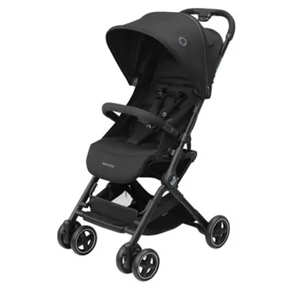 Maxi-Cosi Lara 2 Ultra Kompakt Otomatik Katlanan Kabin Boy Seyahat Sistem Olabilen Essential Black Bebek Arabası