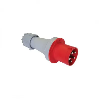 Mete Enerji 406117 5x63a. Ip44 Düz Fiş
