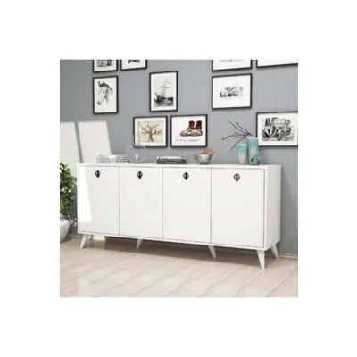 Mezza 1614 Elite 180 Cm Modern Konsol Beyaz