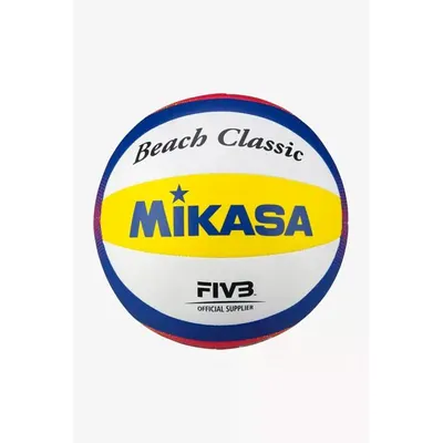 MIKASA Sentetik Deri Plaj Voleybol Topu BV552C-WYBR