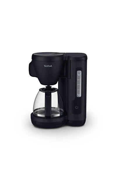 TEFAL Morning 1,25 Litre 1000 Watt Siyah Filtre Kahve Makinesi - Siyah