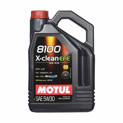 Motul 8100 X-Clean Efe 5W30 4 lt Tam Sentetik Motor Yağı