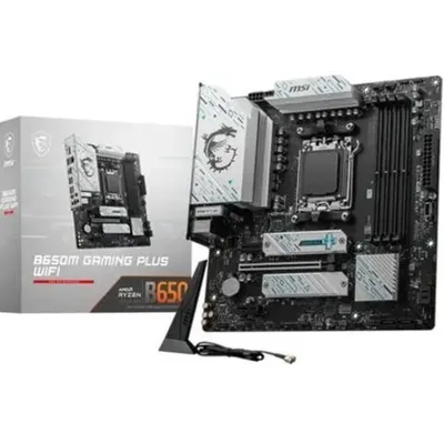 MSI B650M Gaming Plus WiFi AMD AM5 DDR5 Micro ATX Anakart