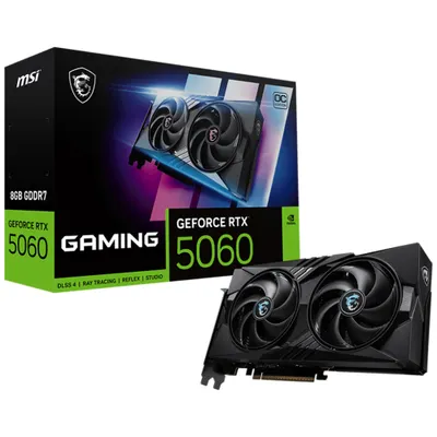 MSI GeForce RTX 5060 Gaming OC 8GB GDDR7 Ekran Kartı