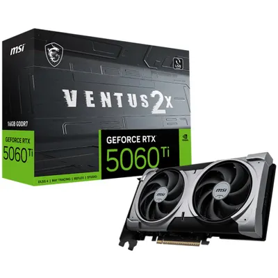 MSI GeForce RTX 5060 Ti Ventus 2X Plus 8GB GDDR7 Ekran Kartı