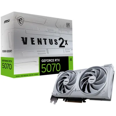 MSI GeForce RTX 5070 12G Ventus 2X OC 12GB GDDR7 Ekran Kartı