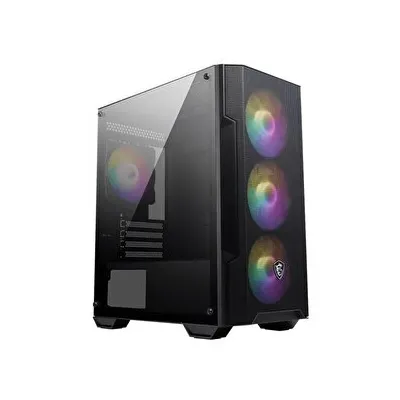 MSI MAG Forge M100A D60 600 W ARGB Fanlı Micro ATX Gaming Bilgisayar Kasası