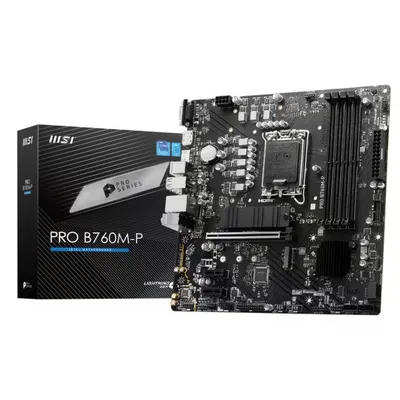 MSI Pro B760M-P DDR4 Intel LGA1700 DDR4 Micro ATX Anakart