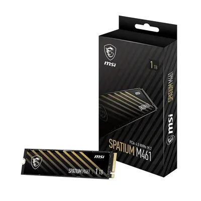 MSI Spatium M461 PCI-Express 4.0 M.2 1 TB SSD