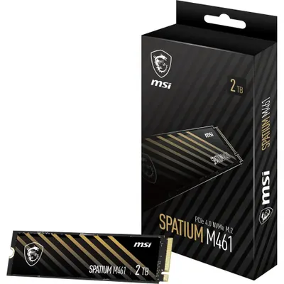 MSI Spatium M461 PCI-Express 4.0 2 TB M.2 SSD