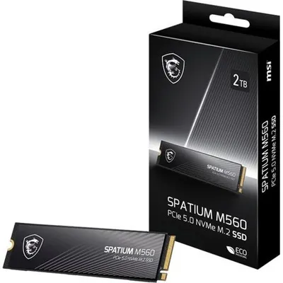 MSI Spatium M560 PCI-Express 5.0 M.2 2 TB SSD