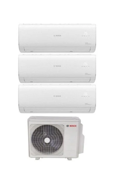Bosch Multi Split İnverter Klima 36000 Btu 1 Dış + 3 İç Ünite 12000 + 12000 + 24000 Btu
