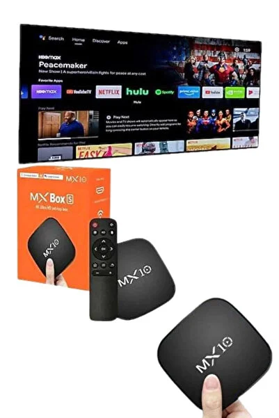 Epilons Mx Box Android Tv Media Sound 4k Ultra Hd Görüntü Kaliteli