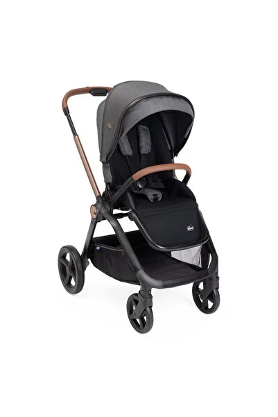 Chicco MYSA BEBEK ARABASI BLACK SATIN