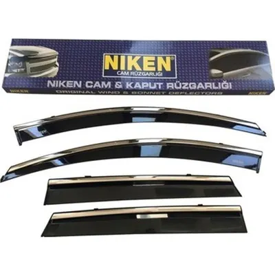 Niken Renault Megane 4 hb Kromlu Cam Rüzgarlığı 2016+