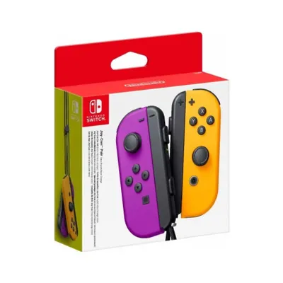 Nintendo 2'li Mor Turuncu Switch Joy-Con Controller