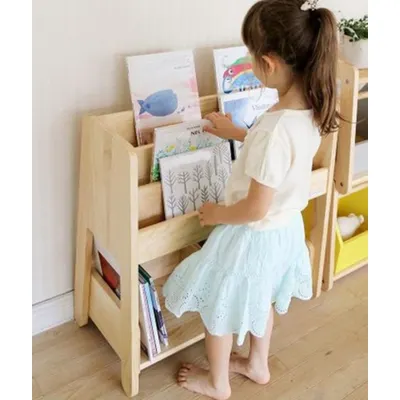 Nitelik Mobilya Nitelik Alba Ahşap Montessori Kitaplık