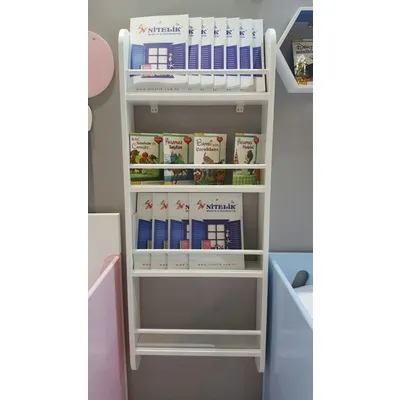 Nitelik Mobilya Nitelik İnce Class Lake Montessori Kitaplık