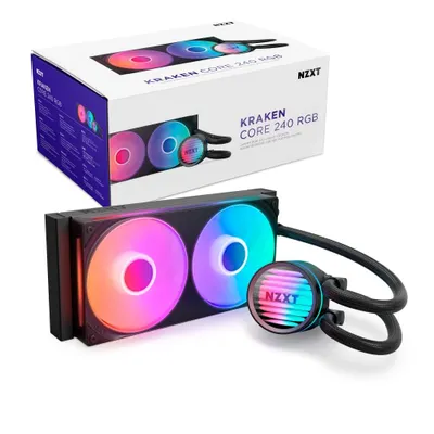 NZXT Kraken Core 240 RGB RL-KR24C-B1 Siyah İşlemci Sıvı Soğutucu