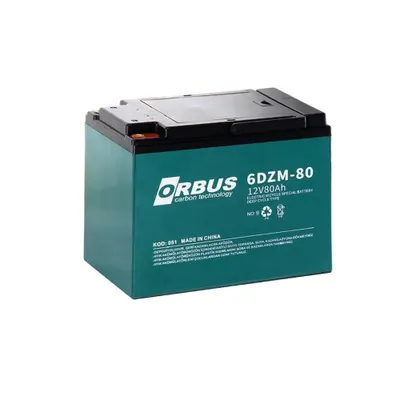 ORBUS 12v 80ah Elektrikli Bisiklet Aküsü