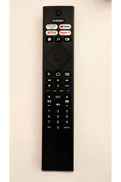 Philips ORJİNAL HER MODELE UYUMLU TV KUMANDASI AMBİLİGHT YOUTUBE KISAYOL