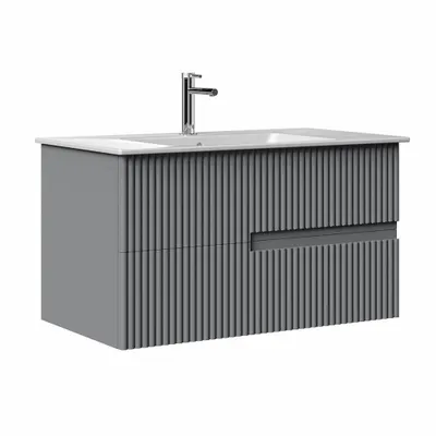 Orka Moonlight 90 cm Banyo Dolabı