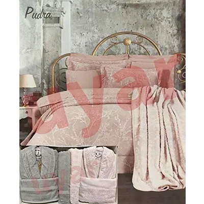 Özdilek Çeyiz Seti Düğün Paketi Branch Pudra