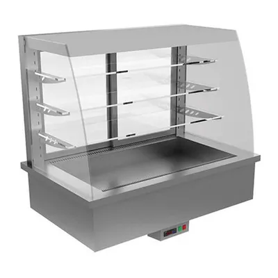 Öztiryakiler 22H06 Sıcak 60 cm Ankastre Mini Self Servis Teşhir Dolabı