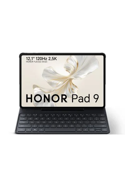 HONOR Pad 9 8GB 256GB Wifi  12" Gri Tablet  + Bluetooth Klavye