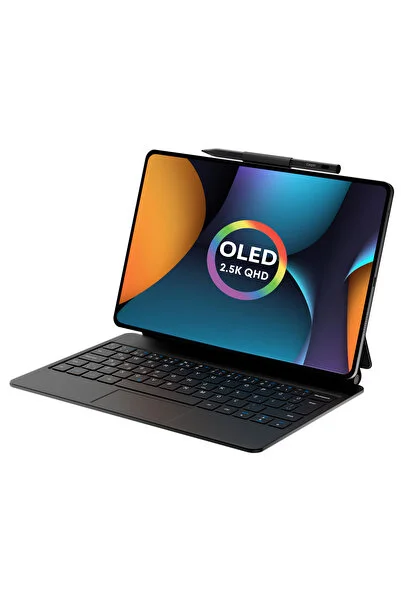 CASPER PAD H10 Pro 12.6" OLED Tablet 8GB RAM 256GB+Casper H10 Pro Klavyeli Tablet Kılıfı + Prestige Kalem PAD.H10-PRO