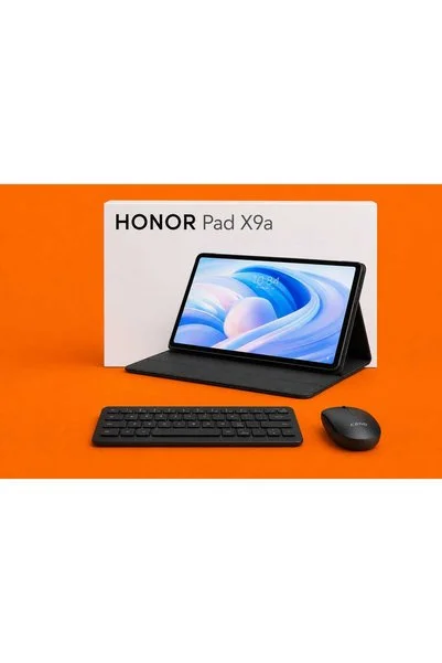 HONOR Pad X9a 11.5” 8GB 128GB Android Tablet (WiFi) + Kılıf +klavye mause