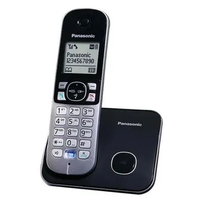 Panasonic KX-TG6811 Siyah Gümüş Dect Telefon