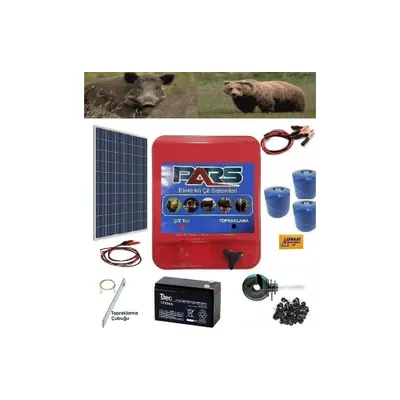 Pars 1000 Elektrikli Çit Ayı-Domuz Kovucu Mini Set