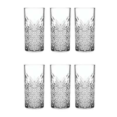 Paşabahçe 52820 Timeless 6 Adet Long Drink 295 CC Meşrubat Kokteyl Bardağı