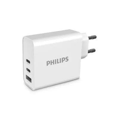 Philips DLP2683 65W 1x USB-A ve 2x PD USB-C GaN Hızlı Şarj Adaptörü